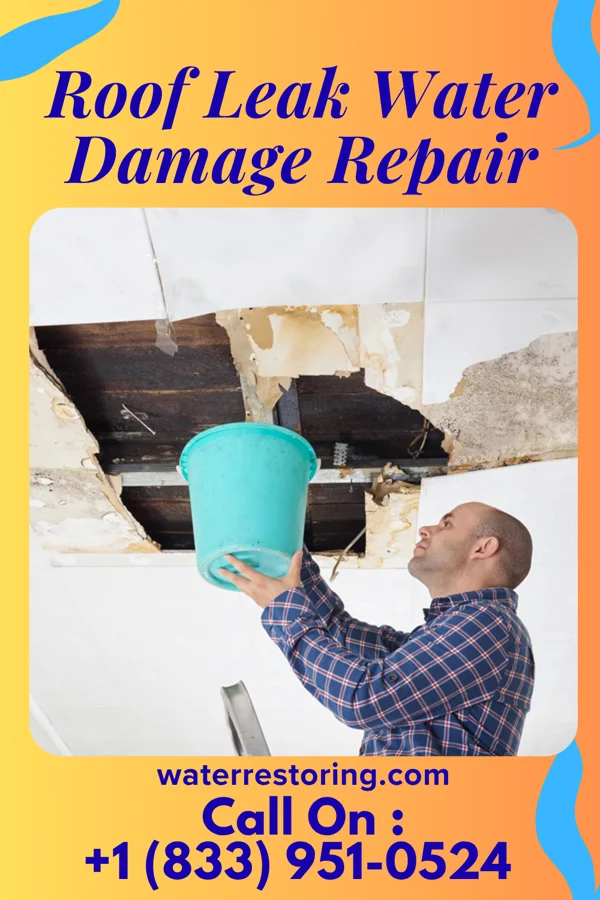 Roof Leak Water Damage Repair in Bentley, OK